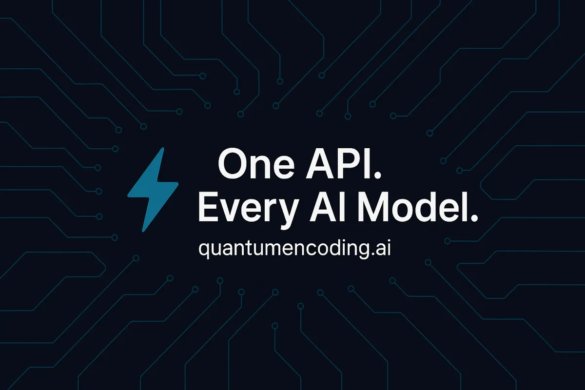 Encode Ai Quantum Encoding — One API. Every AI Model.